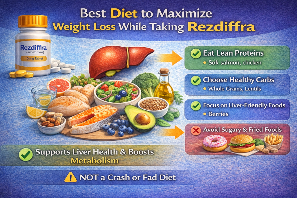 Best Diet to Maximize Weight Loss While Taking Rezdiffra