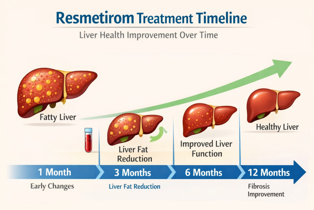 How Long Does Resmetirom Take to Work? Timeline, Results & What to Expect