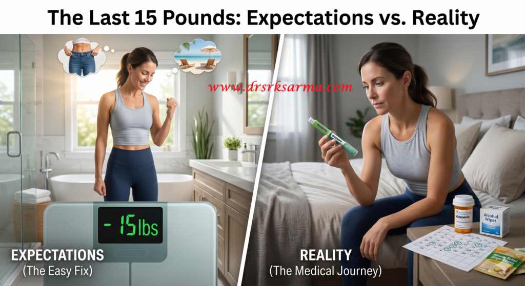 Can You Use Ozempic Just for the Last 15 Pounds? (Expectations vs. Reality)